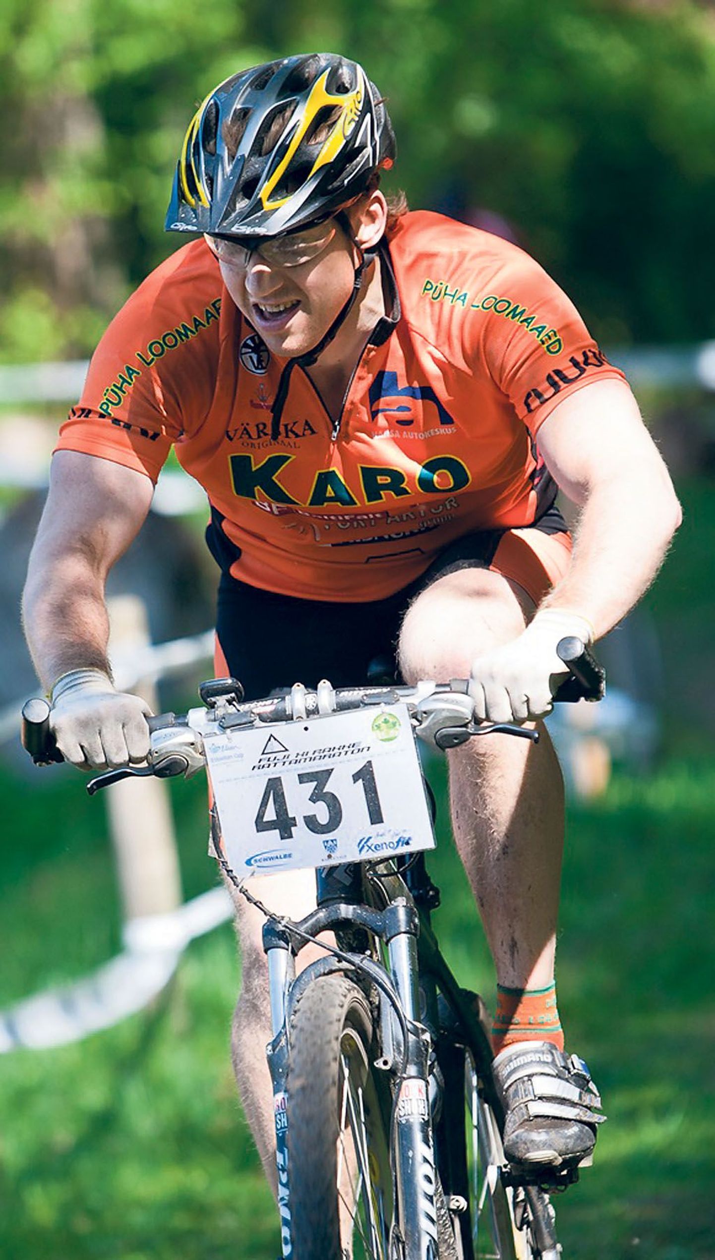 Tair Antonit kohtab ratta seljas sageli nii võistlustel kui lihtsalt maanteel treenimas.