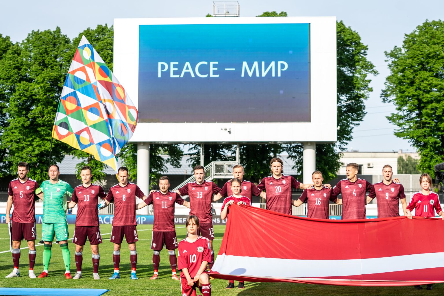 Latvijas izlases futbolisti