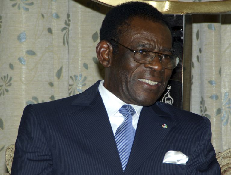 Ekvatoriaal-Guinea president Teodoro Obiang Nguema Mbasogo
