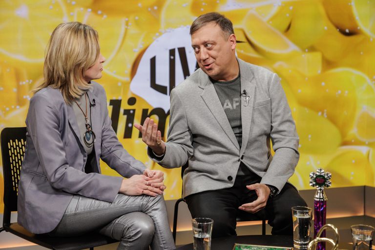 Анна Чистоделова и Рафаэль Шарафетдинов в студии Limon LIVE.