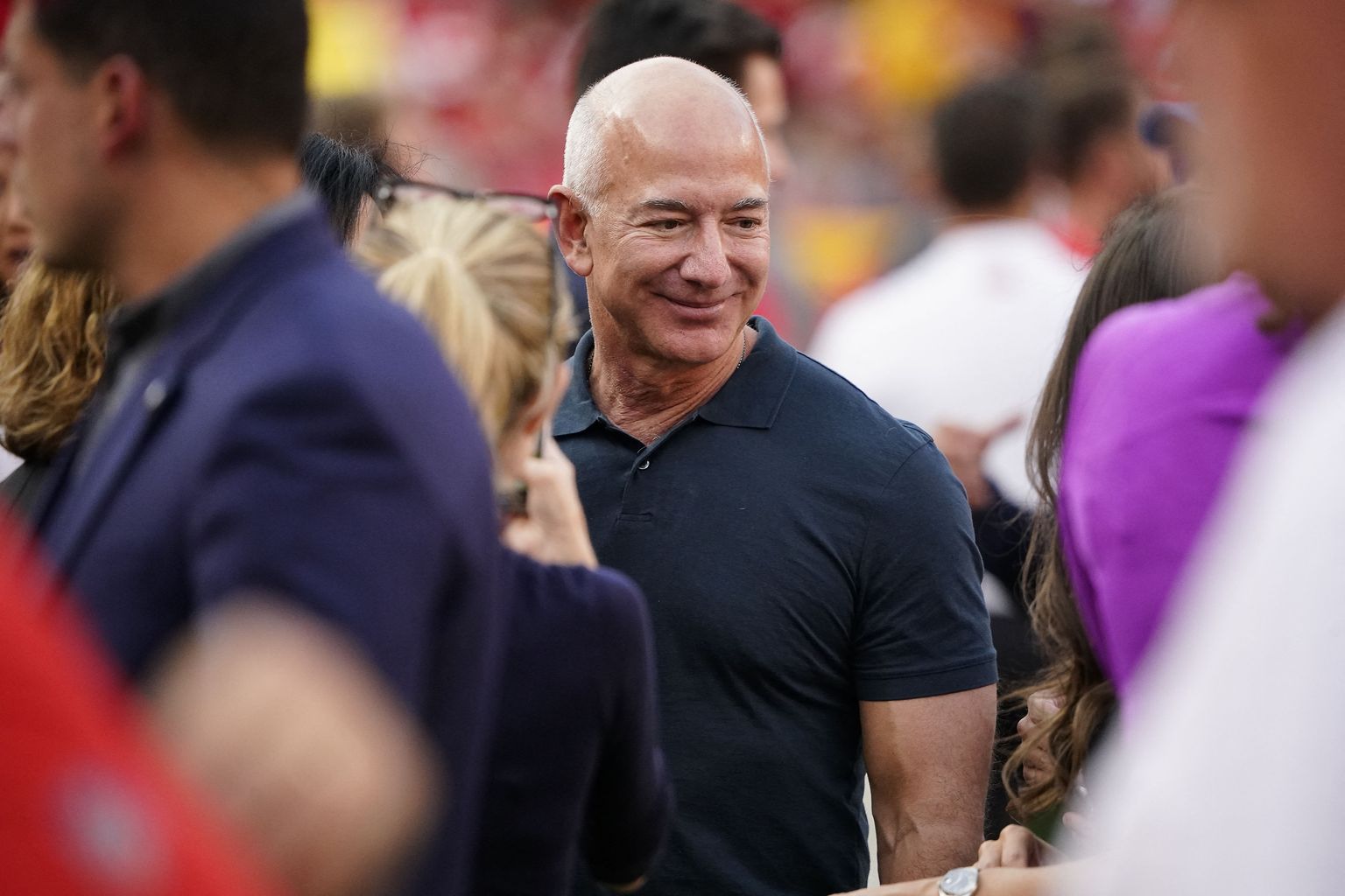 Amazoni asutaja ja üks maailma rikkamaid mehi Jeff Bezos.