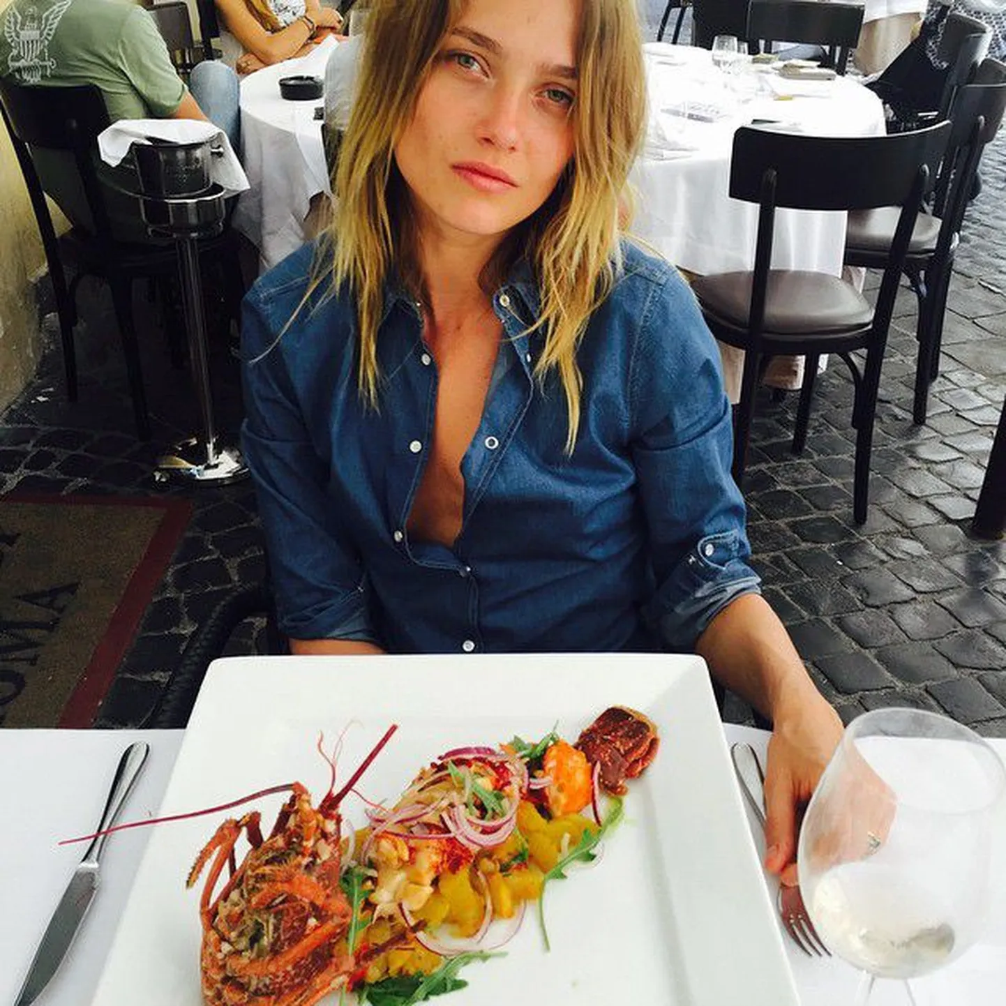 Modell Karmen Pedaru.