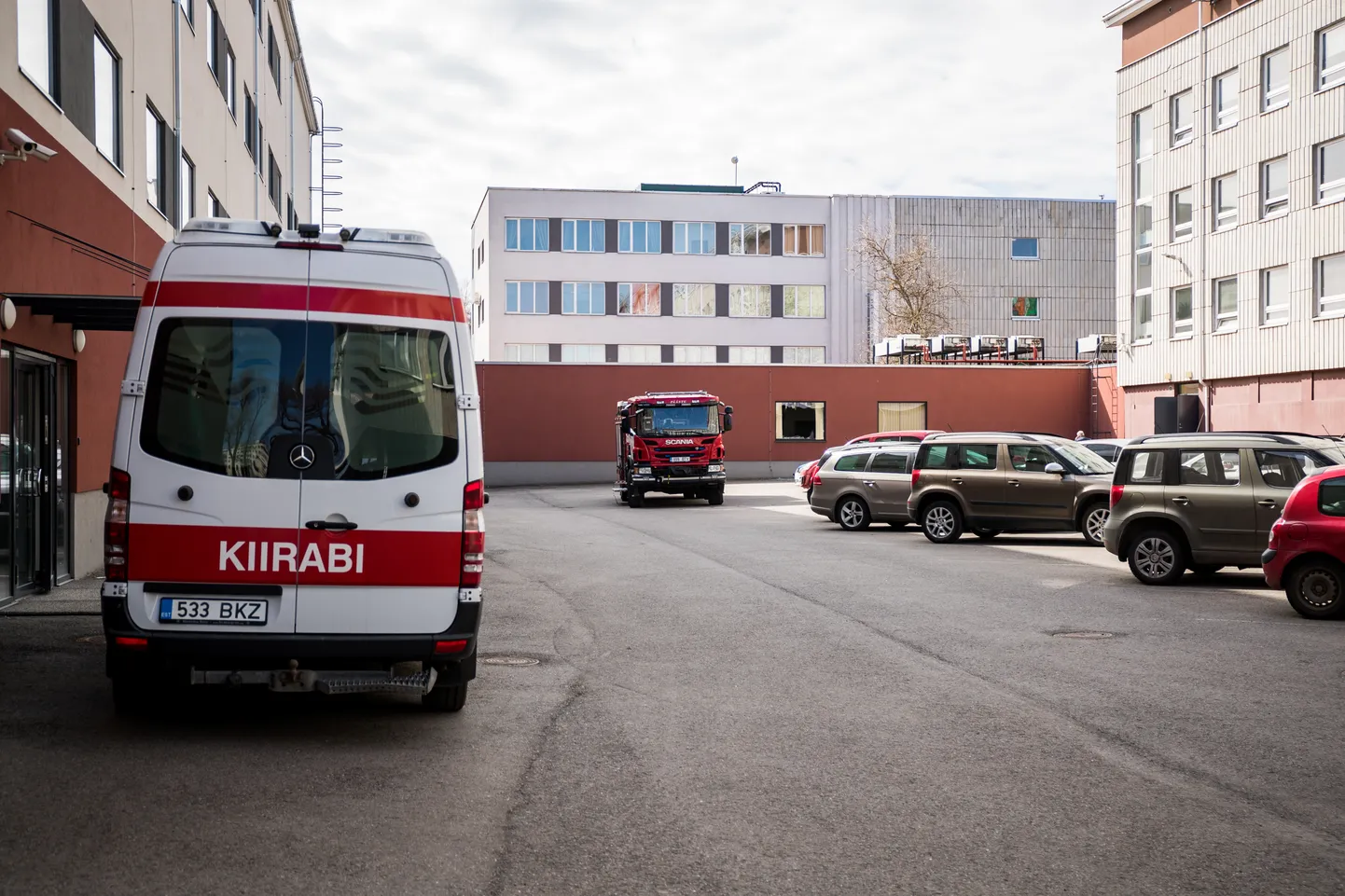 Keskkonnaministeeriumi serveriruumis oli tulekahju.