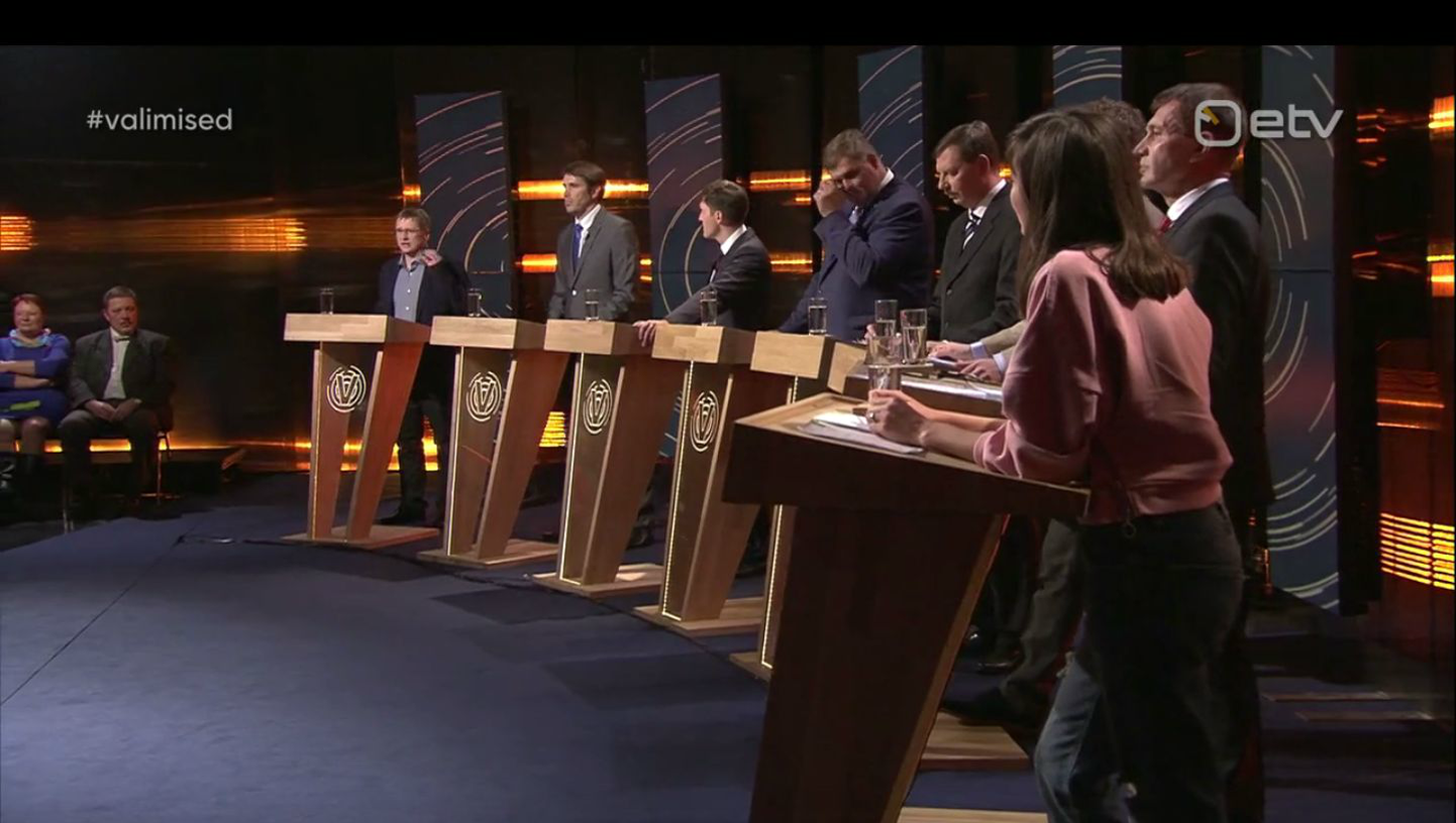Tallinna linnapeakandidaatide debatt ETVs