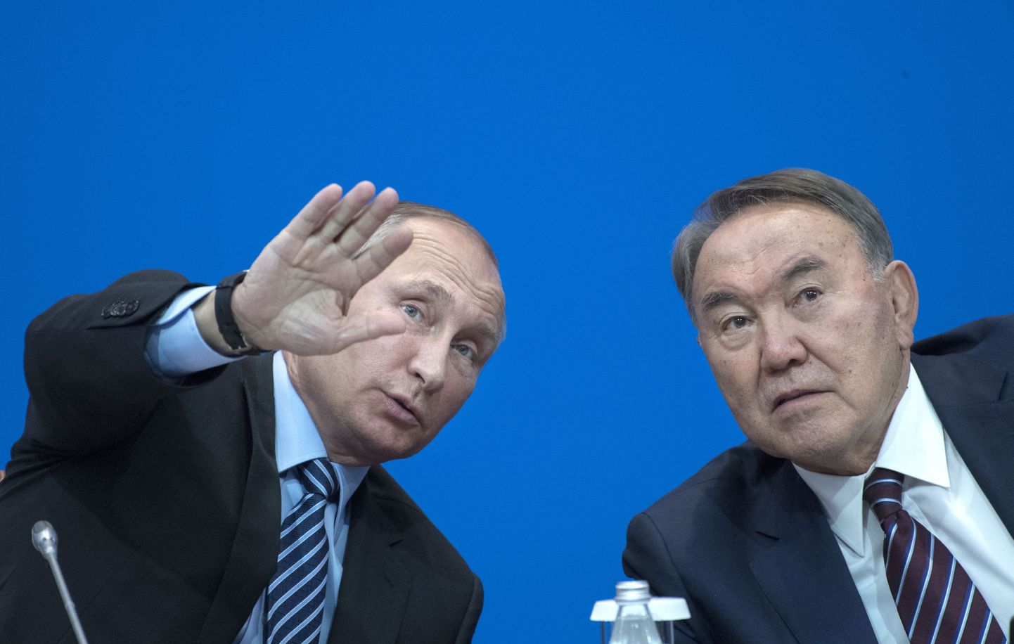 Venemaa president Vladimir Putin ja Kasahstani president Nursultan Nazarbayev.