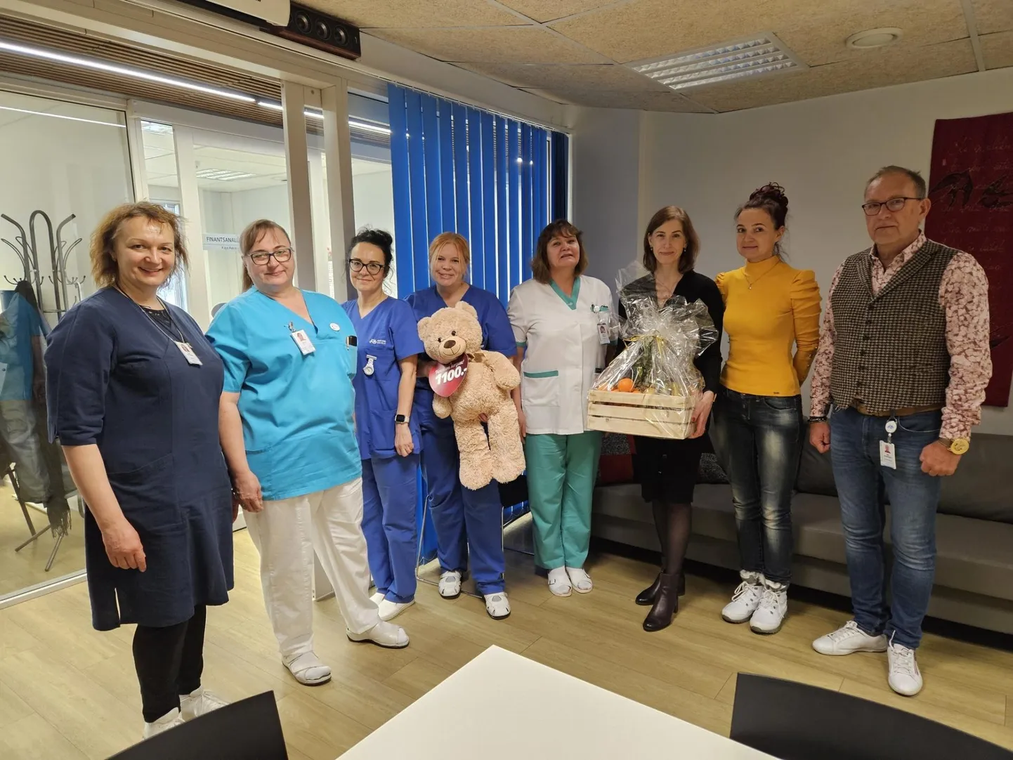 Rakvere haigla sai tänu annetustele 1100 eurot.