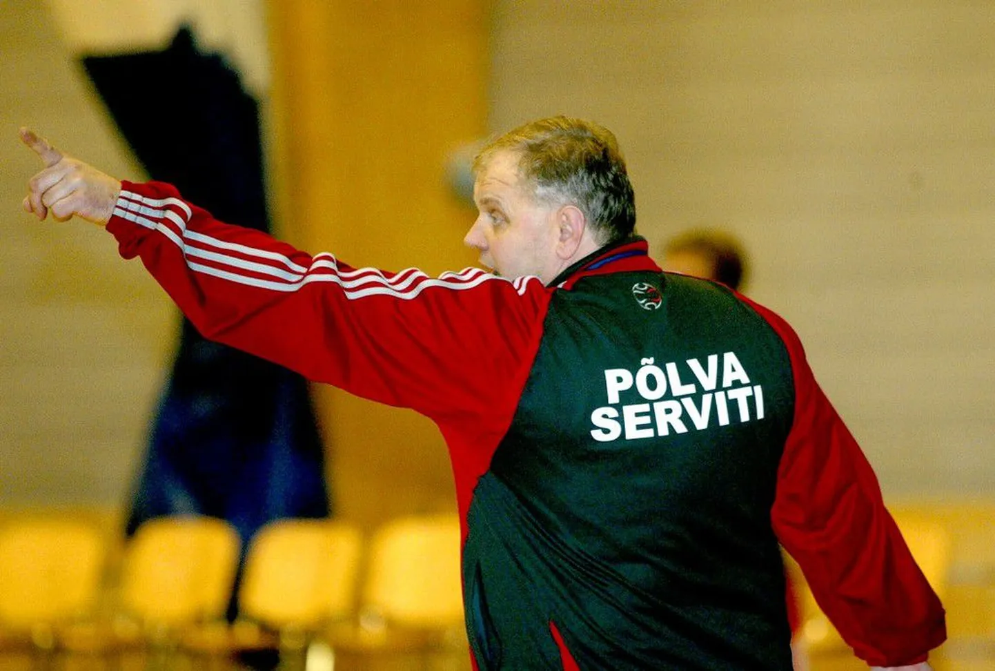 Põlva Serviti käsipallimeeskonna peatreener Kalmer Musting