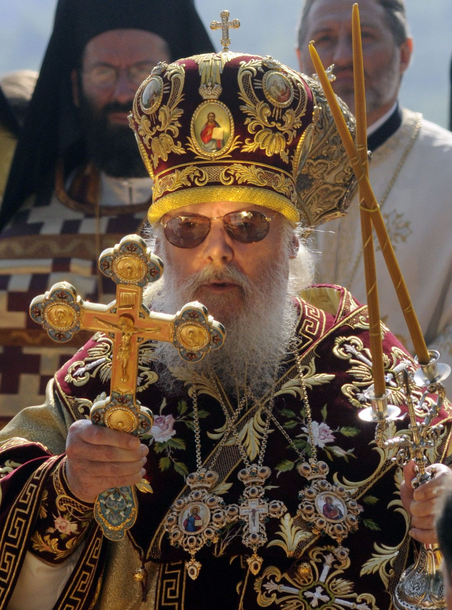 Moskva ja kogu Venemaa patriarh Aleksius II juhtimas jumalateenistust Kiievis.