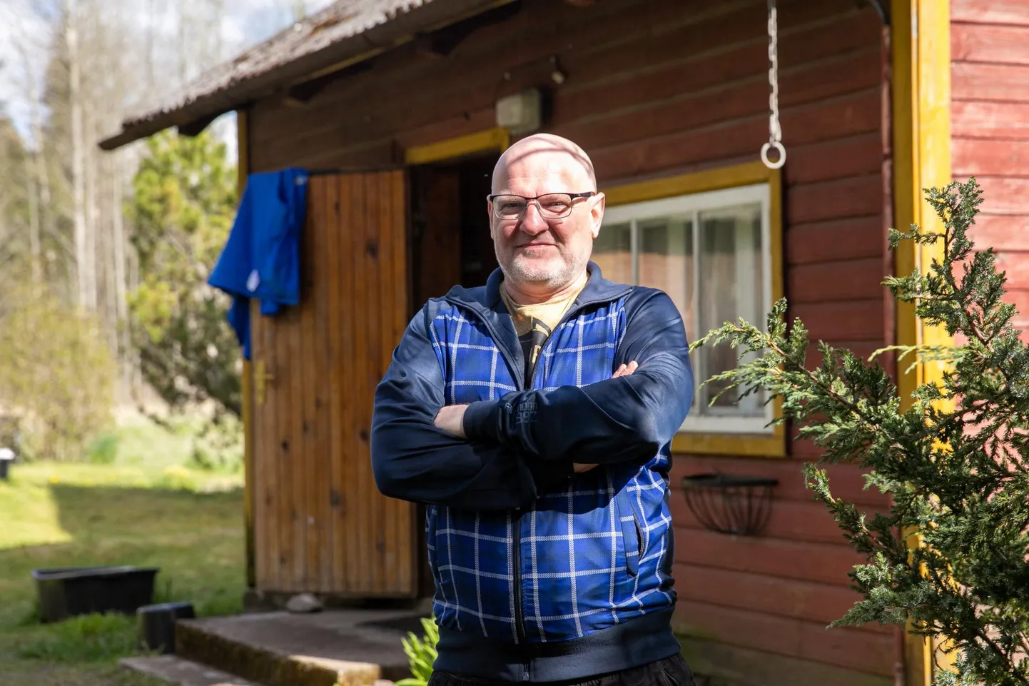 Metsavahikoht Saverna lähistel on Tarmo Tagametsale suvekoduks.