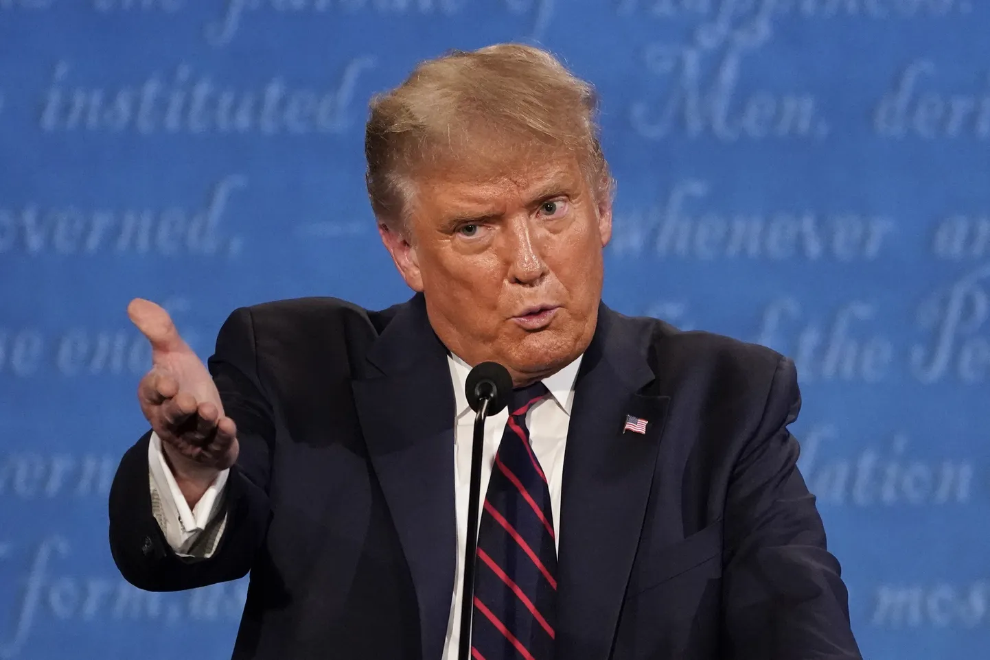 USA president Donald Trump.