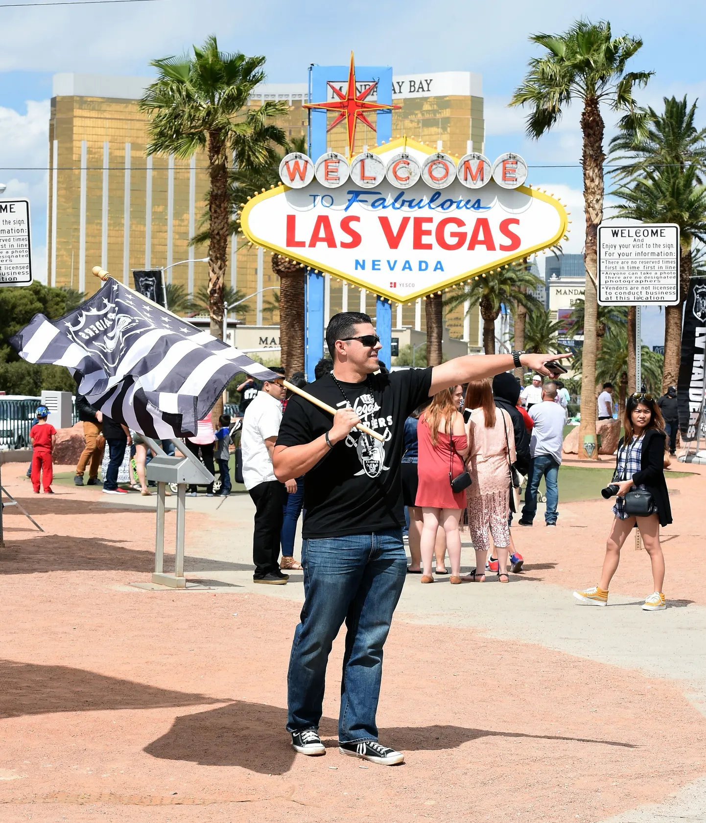 Oakland Raiders fänn Las Vegases.
