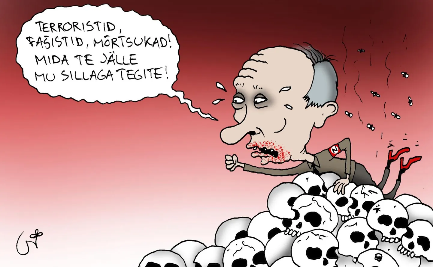Päeva karikatuur FOTO: Urmas Nemvalts