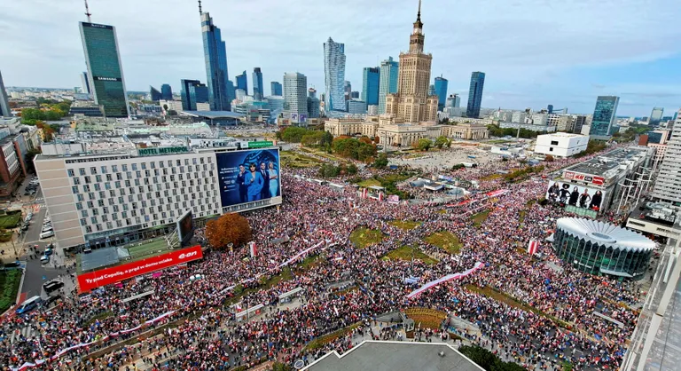 Протестный марш.