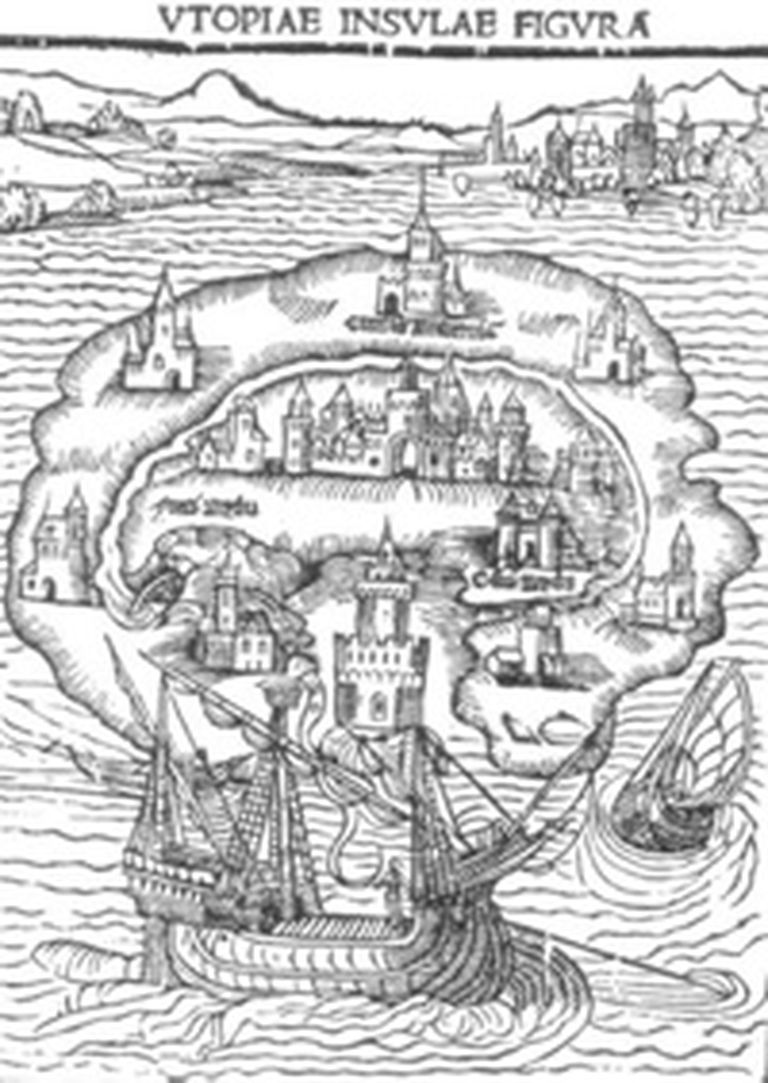 Tomasa Mora "Utopija" 1516. gads. 
