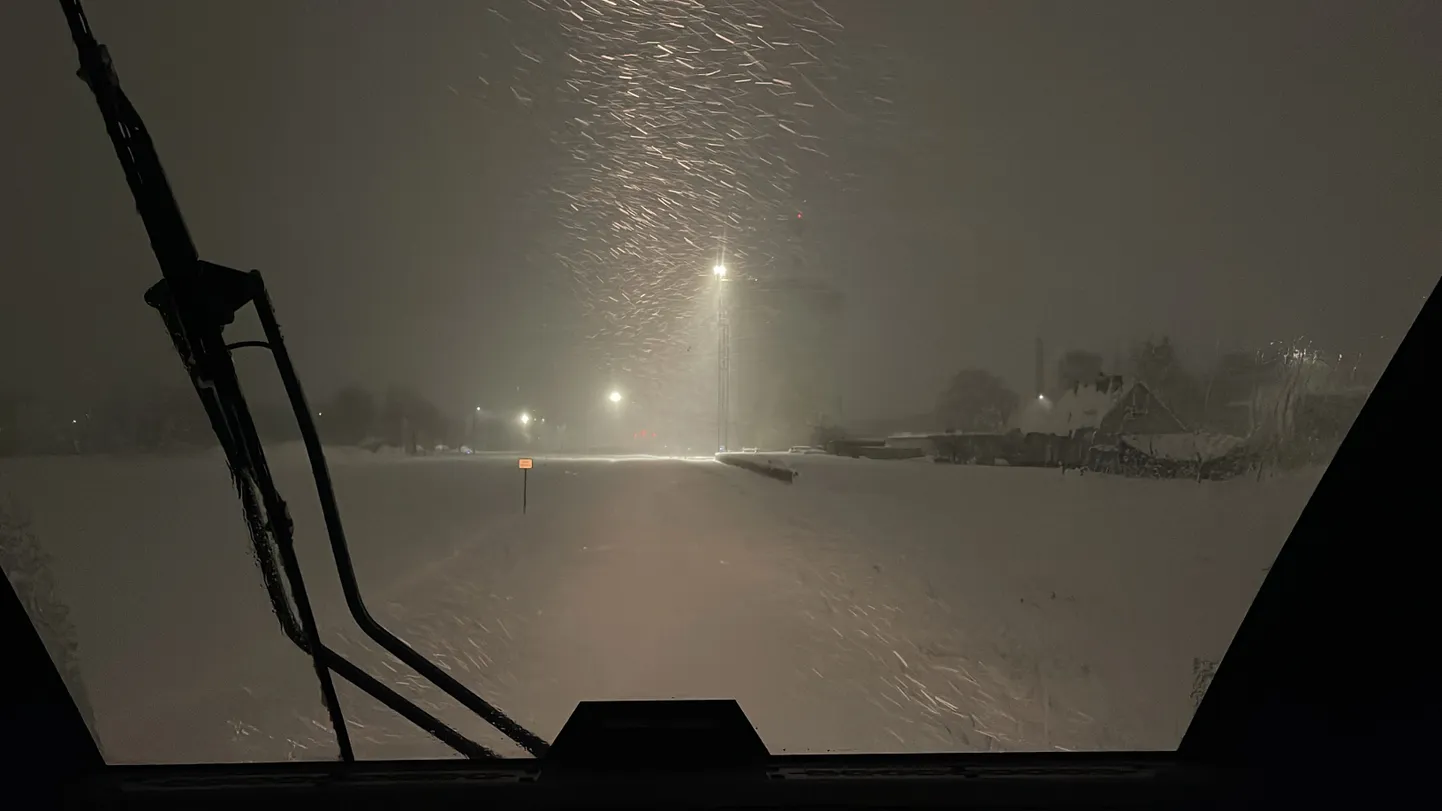 See pilt on tehtud Rakvere jaamas pühapäeva hommikul.