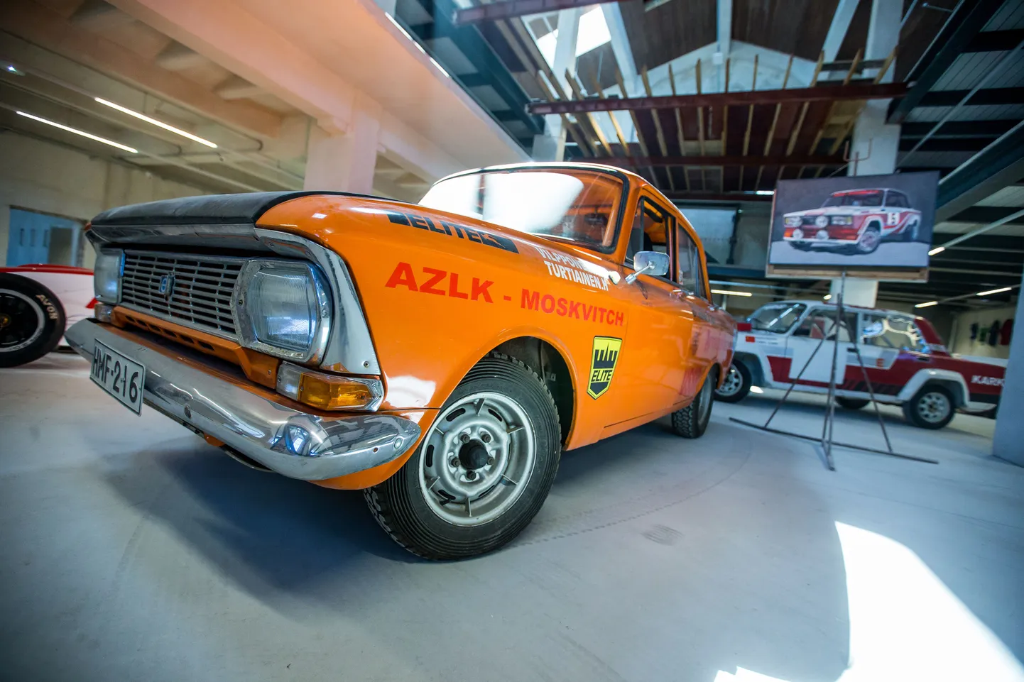 Mootorispordi muuseum Turba vanas elektrijaamas.