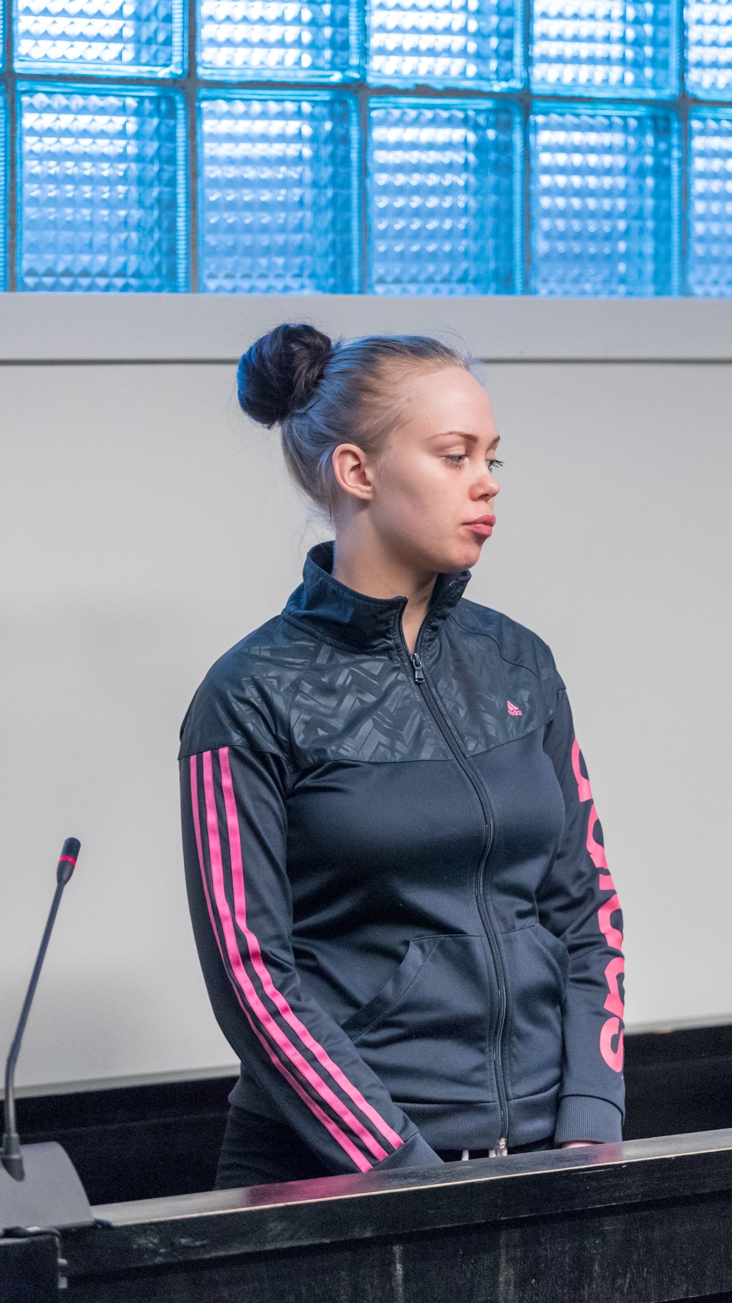 Kohtuistung Elizaveta Kapitonova üle seoses 22-aastase noormehe pussitamisega.