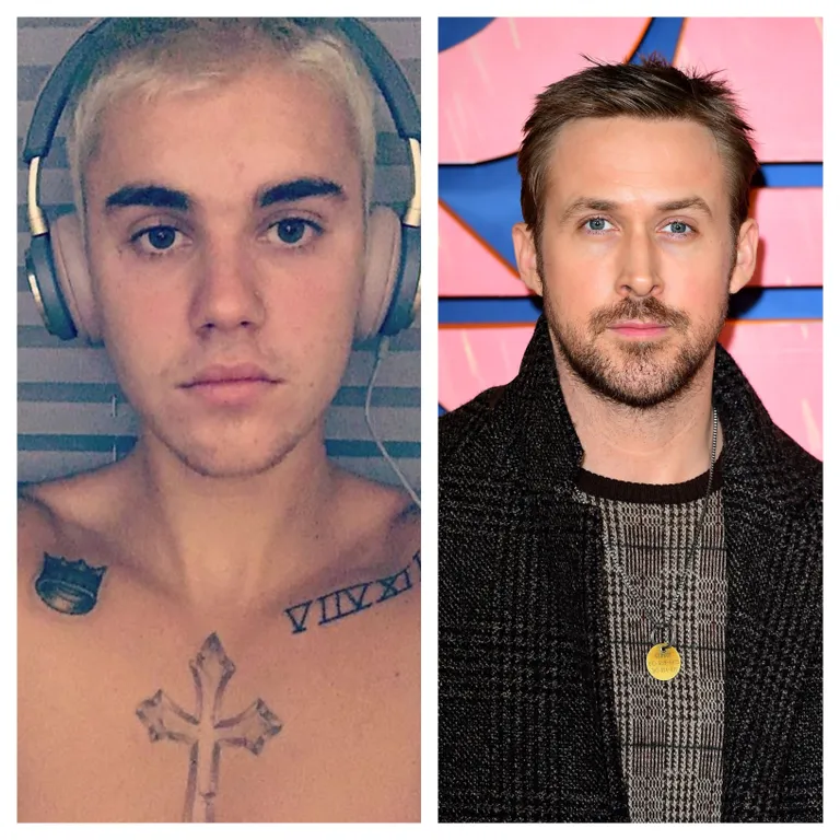 Justin Bieber ja Ryan Gosling
