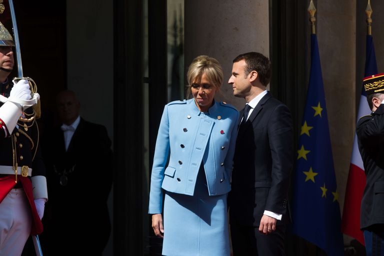Emmanuel Macron ja Brigitte Macron