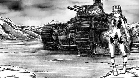 Anekdoot: tanki tätoveering tervele seljale