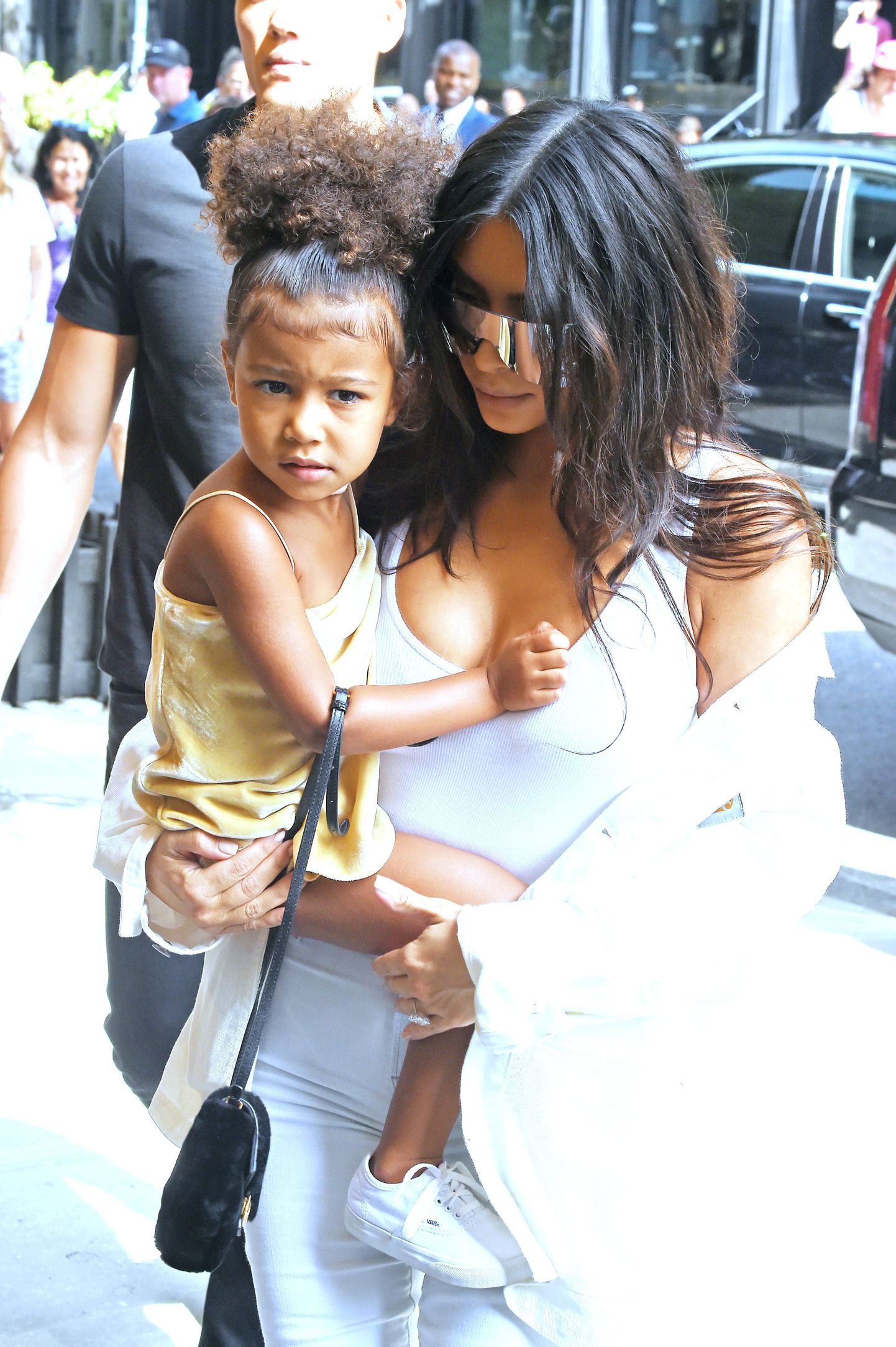 MANHATTAN, NY - SEPTEMBER 02, 2016: Kim Kardashian and daughter North West are seen at there favorite Restaurant Cipriani Downtown on SEPTEMBER 02, 2016 in New York
(Photo By Josiah Kamau / BuzzFoto.com)

Buzz Foto LLC 
httpwww.buzzfoto.com 
1112 Montana Ave suite 80 
Santa Monica CA 90403 
1 310 980 8822 
1 310 691 3888  Local Caption  *** Kim Kardashian, North West