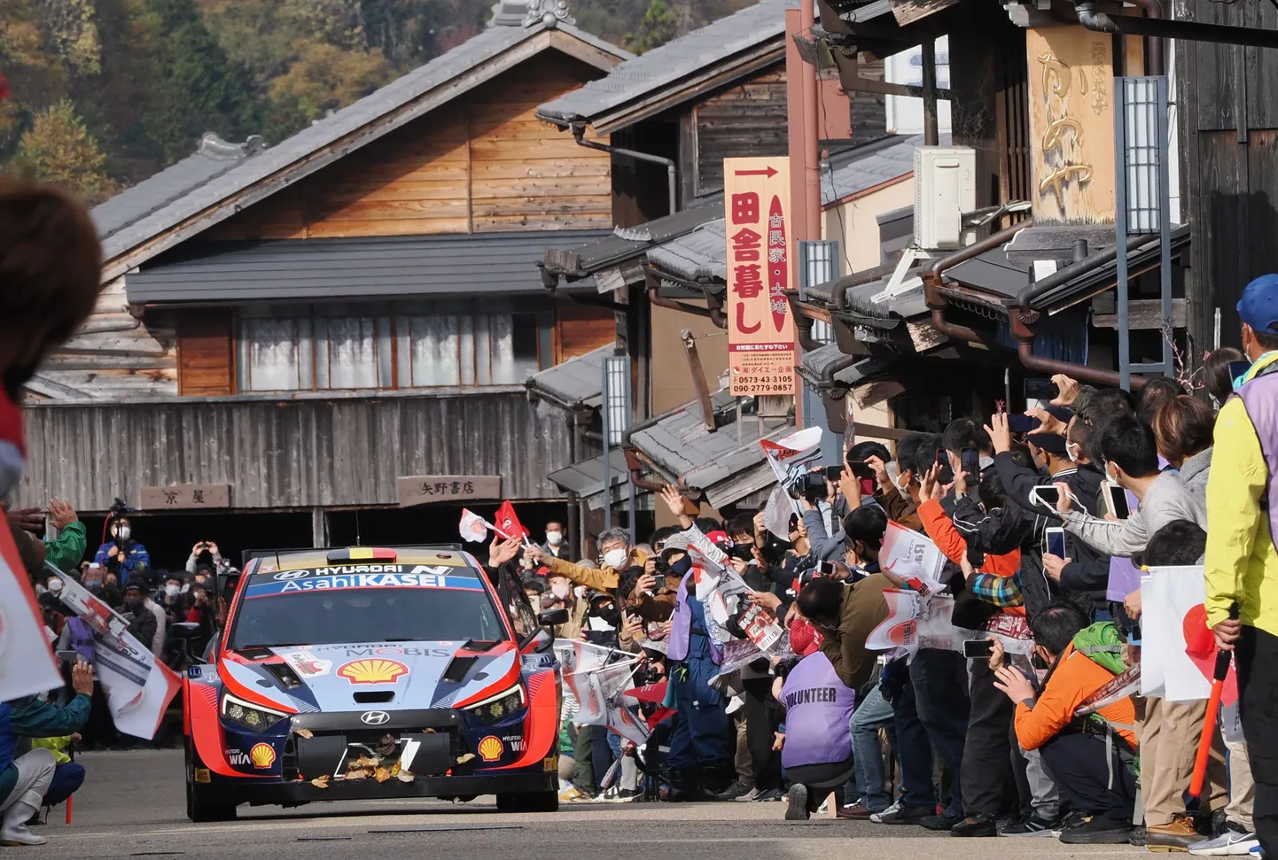 Thierry Neuville Jaapani rallil.