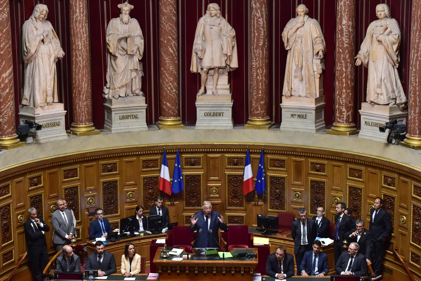 Prantsuse senati istugisaal.