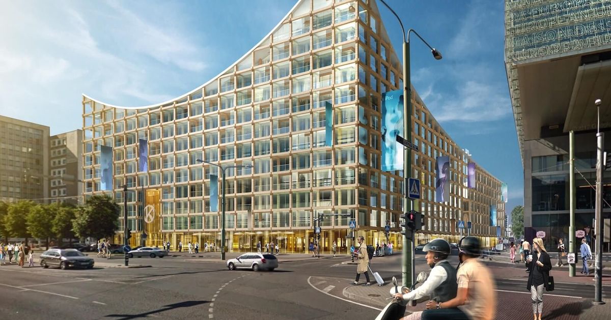 Galerii Selline Voib Valja Naha Uue Kaubamaja Hoone Majandus