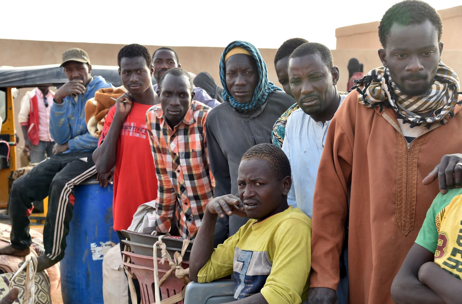 Lääne-Aafrika põgenikud Nigeris