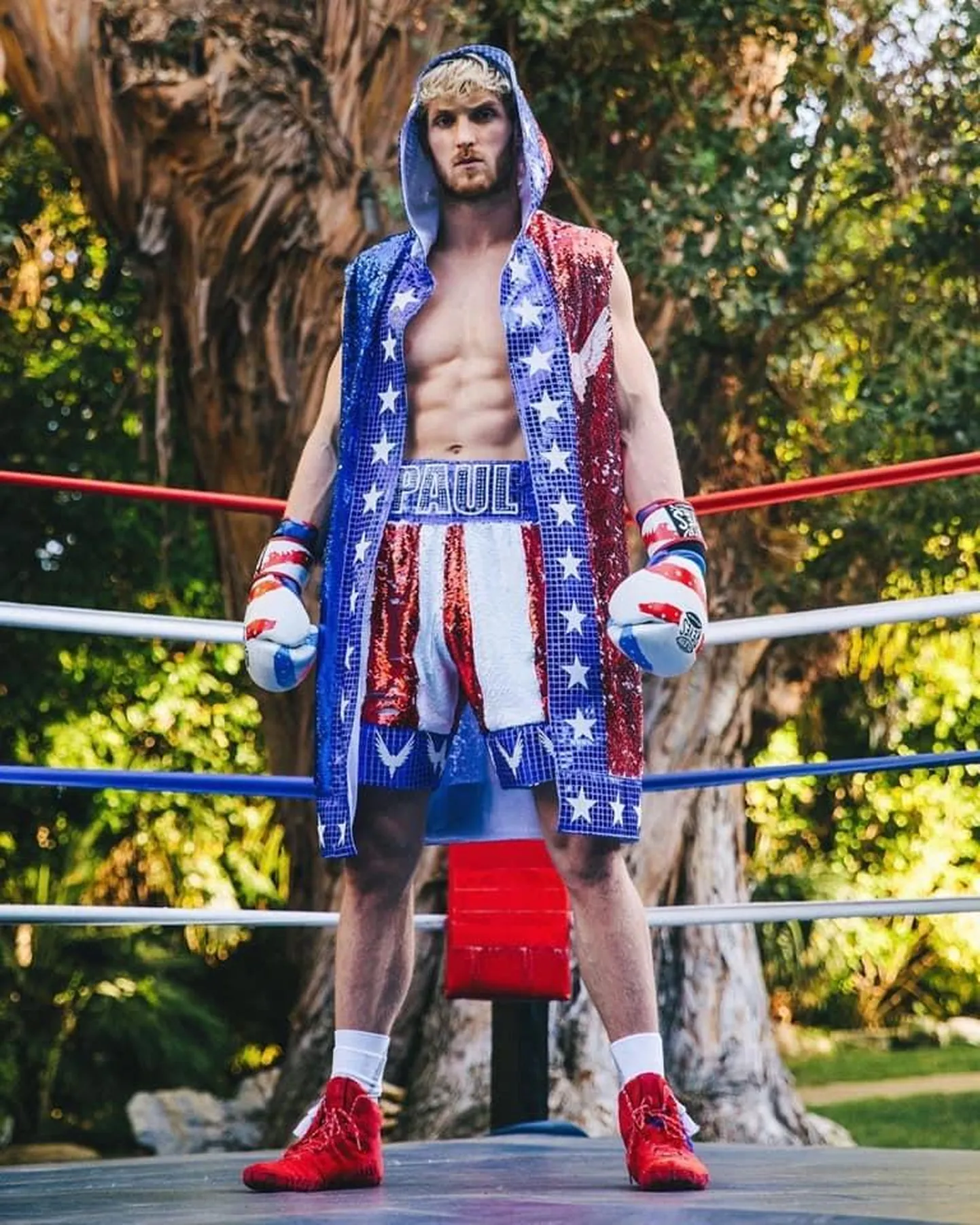 Sotsiaalmeedias tuntuks saanud Logan Paul (pildil) poksib tuleval aastal Floyd Mayweather juunioriga.