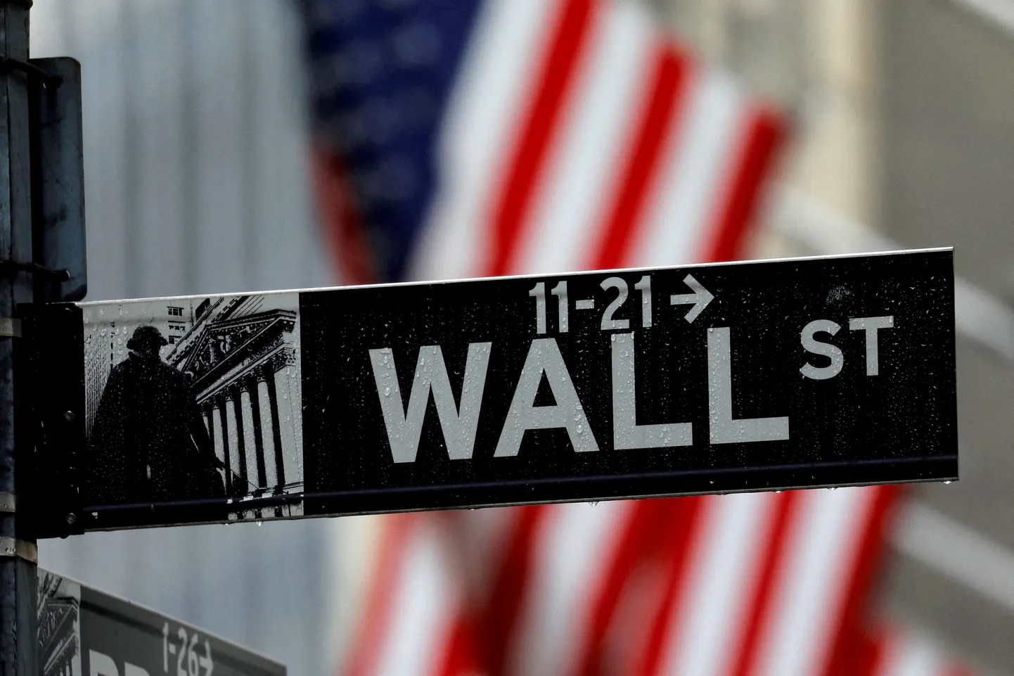 Wall Streeti tänavasilt.