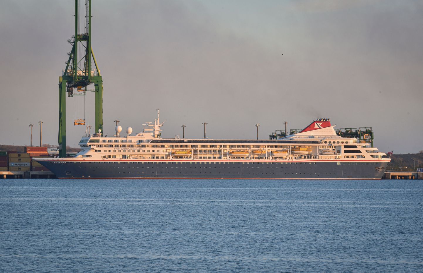 Briti ristluslaev Braemer on varju leidnud Marieli sadamas Kuubal.