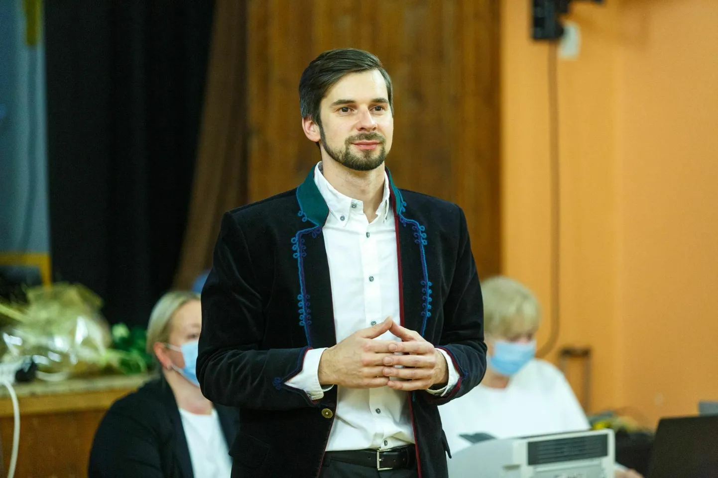 Riigikogu liige, Tõrva vallavolikogu esimees Maido Ruusmann.