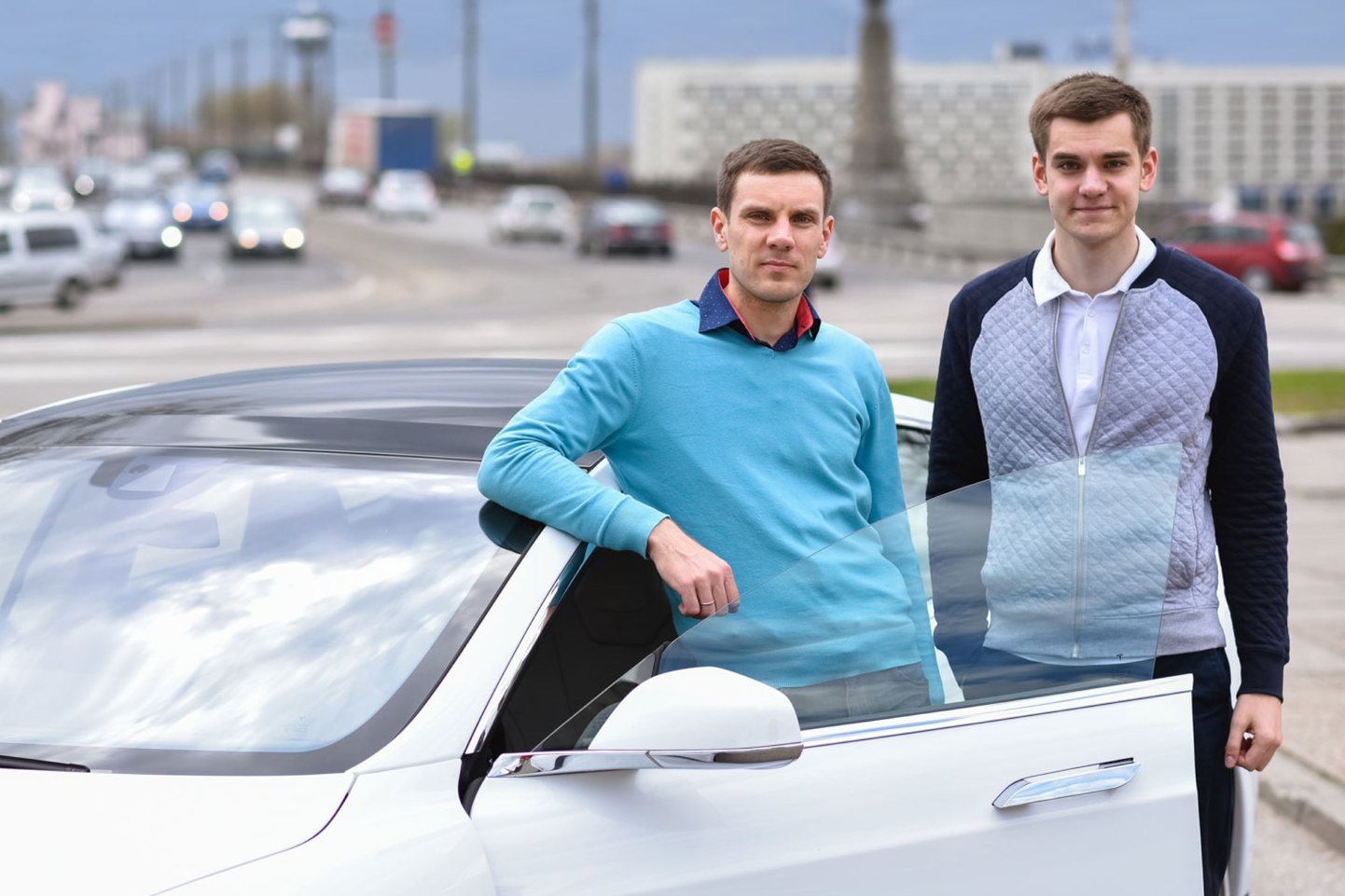 Основатели Taxify Мартин (слева) и Маркус Виллинги