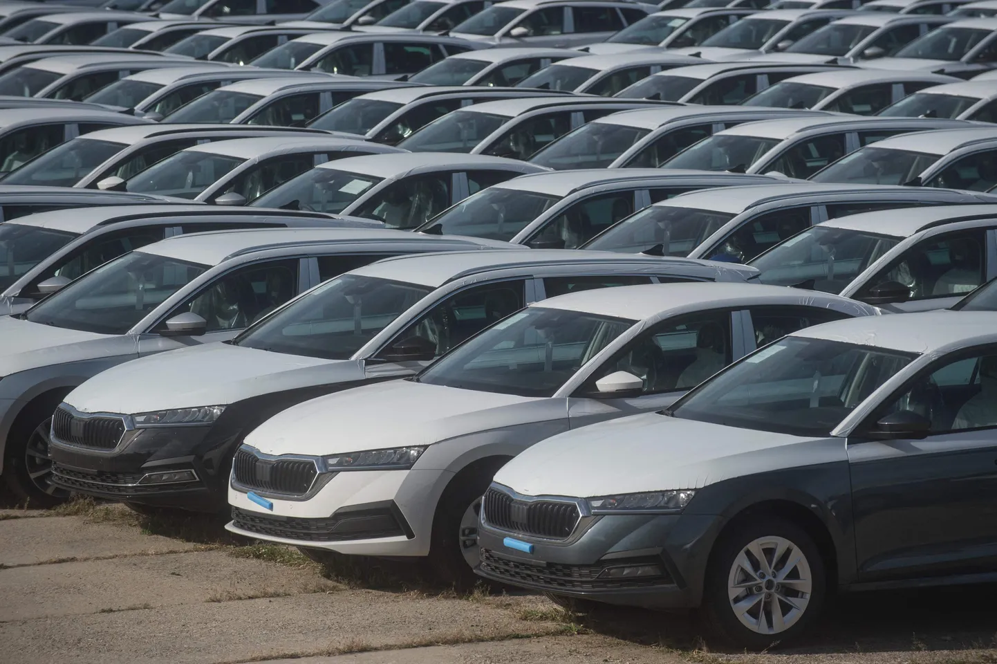 Jaunas Škoda automašīnas