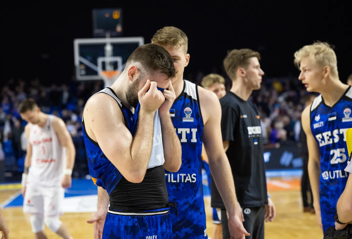 Kristian Kullamäe 24. novembril, kui kodus saadi napilt lüüa Poolalt.