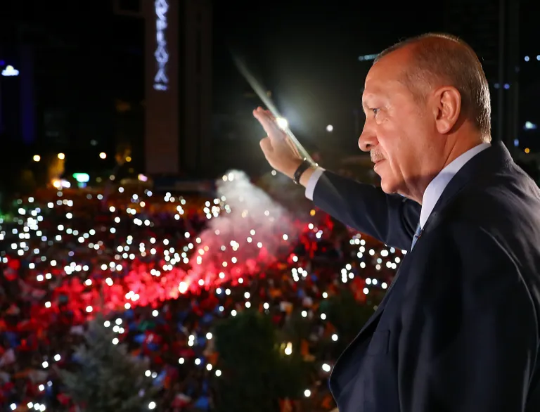Recep Tayyip Erdoğan.