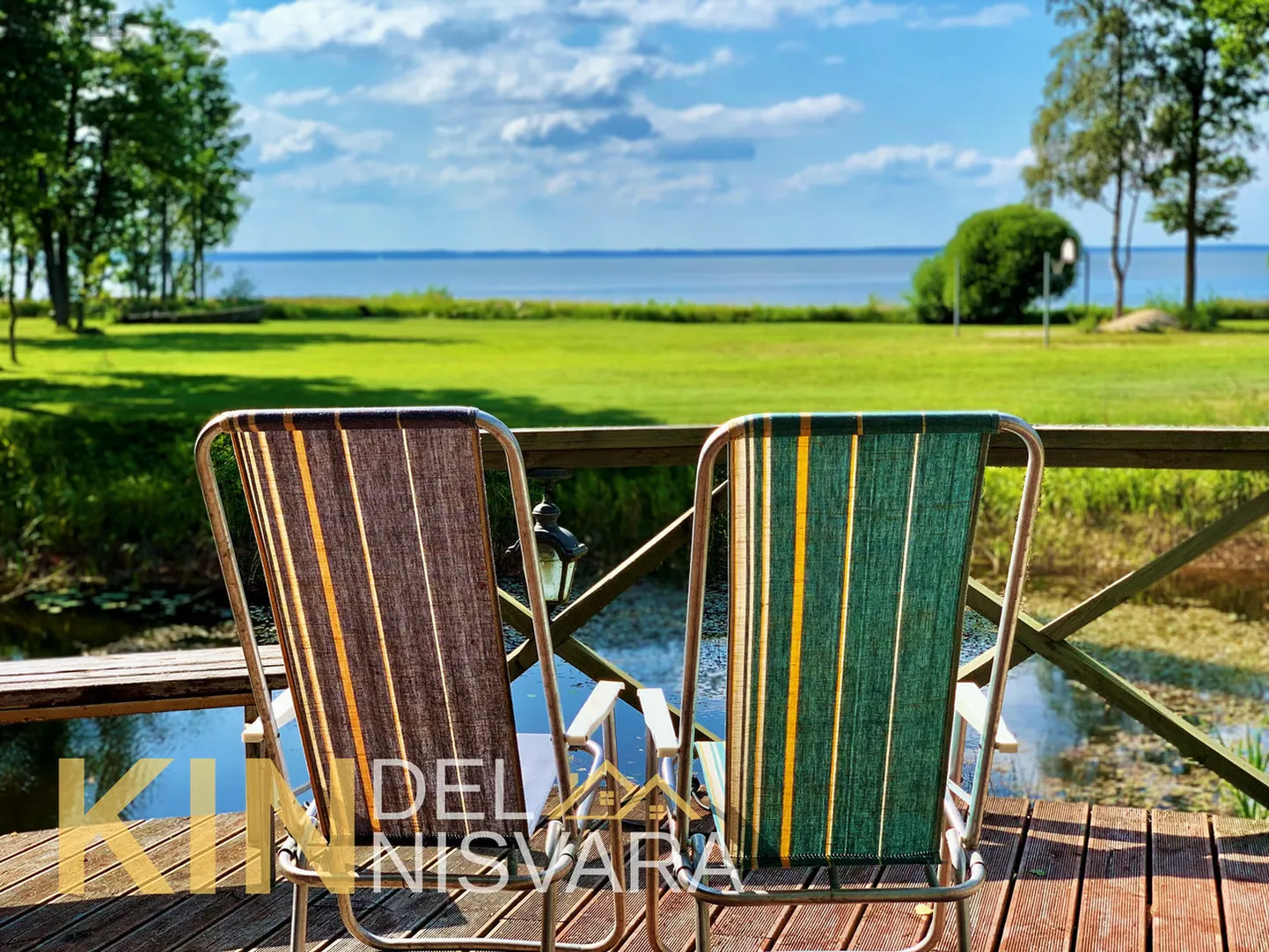Võrtsjärve-äärne kinnistu.