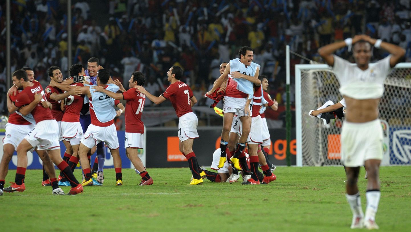 Egiptus kaitses Angolas toimunud turniiril kaks aastat tagasi võidetud tiitlit.