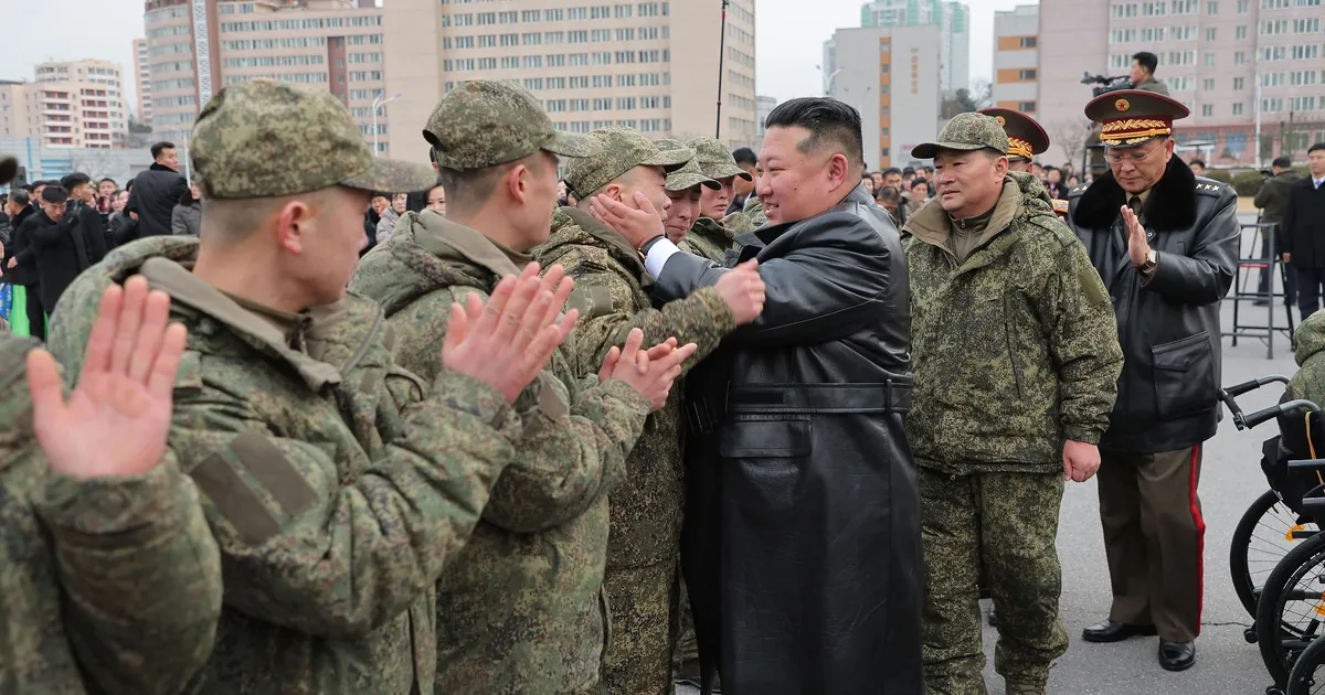 Põhja-Korea liider Kim Jong-un rõhutas täna Vene režiimi juhile Vladimir Putinile uusaastatervitust saates, kuidas tema riik ja Venemaa on Ukraina sõjas jaganud