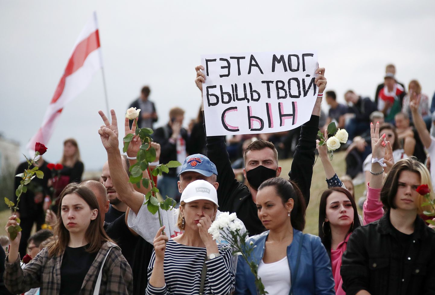 Протест в Минске. 15 августа.