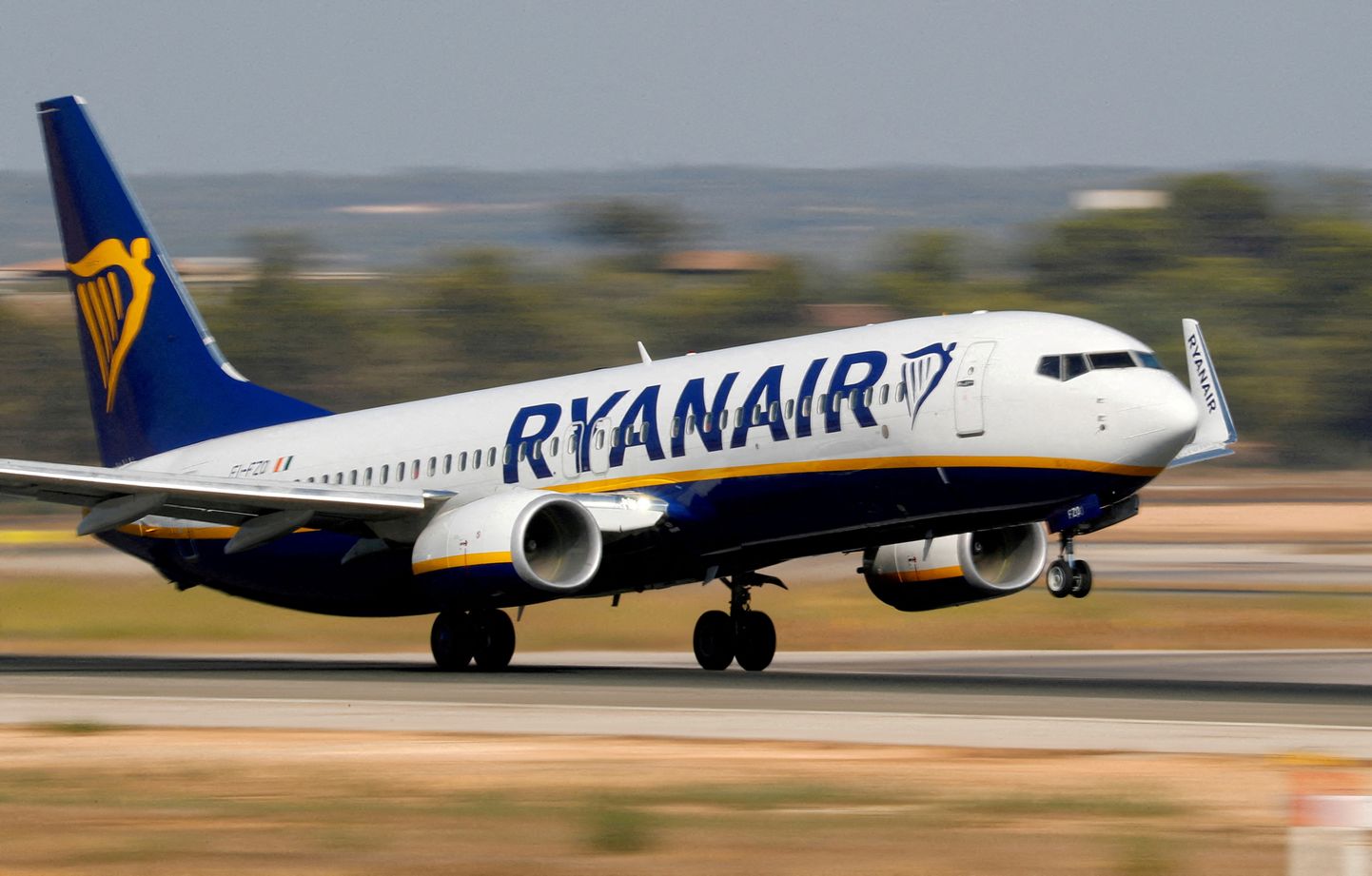 Самолет Ryanair. Снимок иллюстративный.