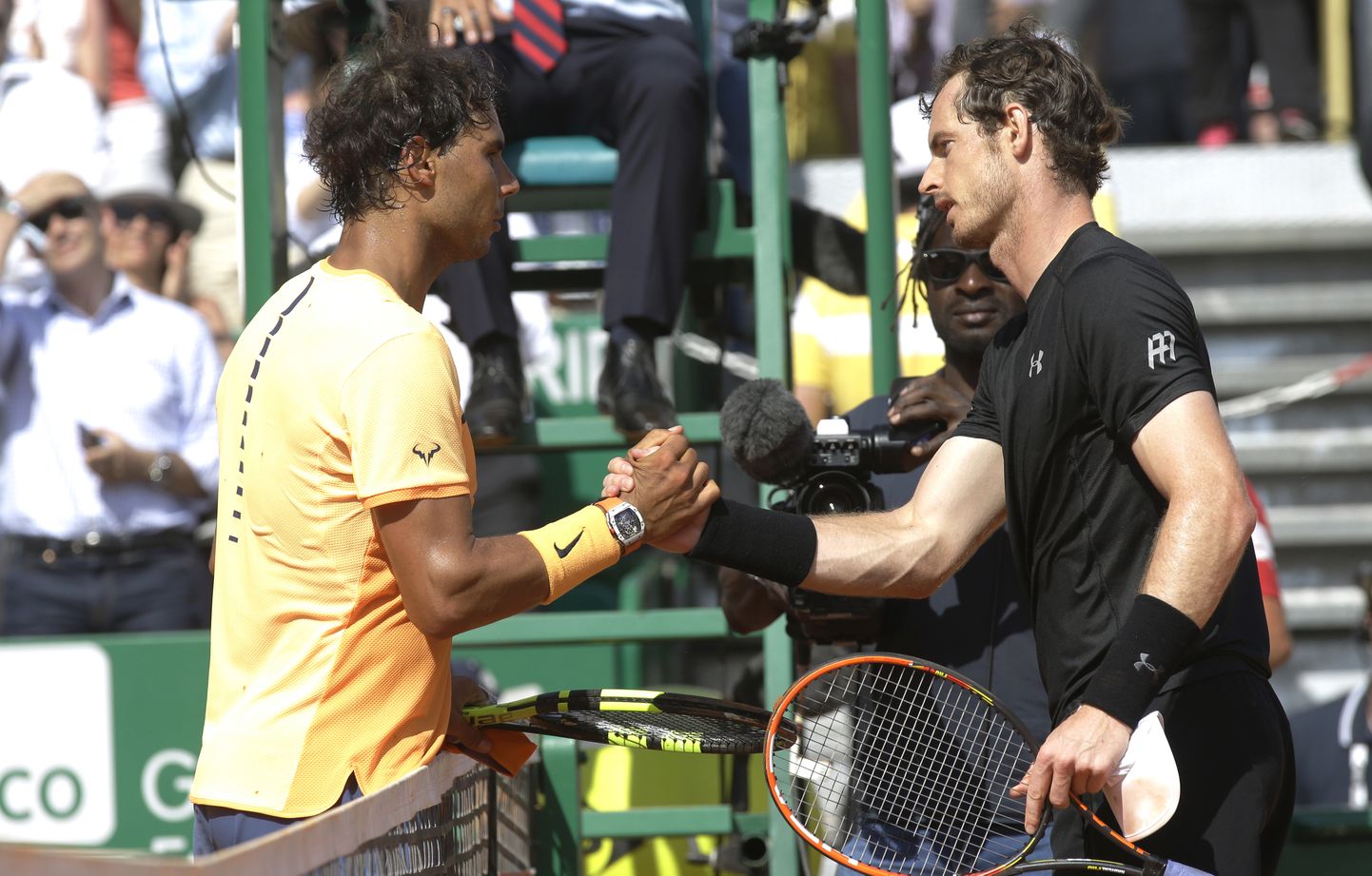 Rafael Nadal ja Andy Murray.