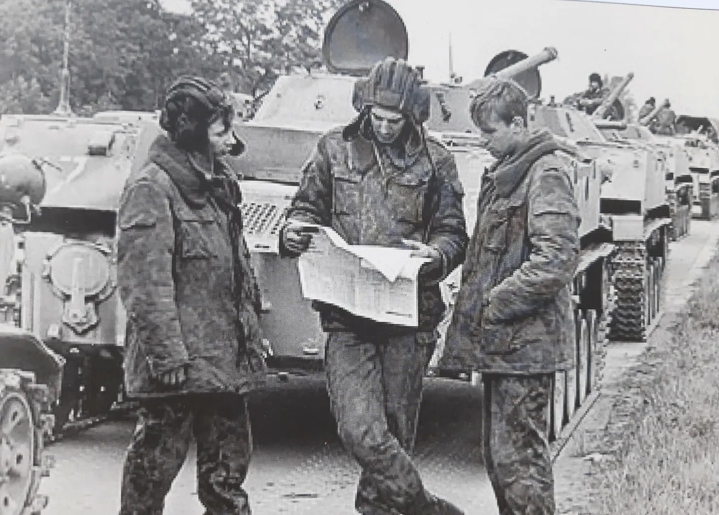Nõukogude armee tankid 1990. aasta juulis Tori lähikonnas, et takistada Eesti sõjameeste kokkutulekut.