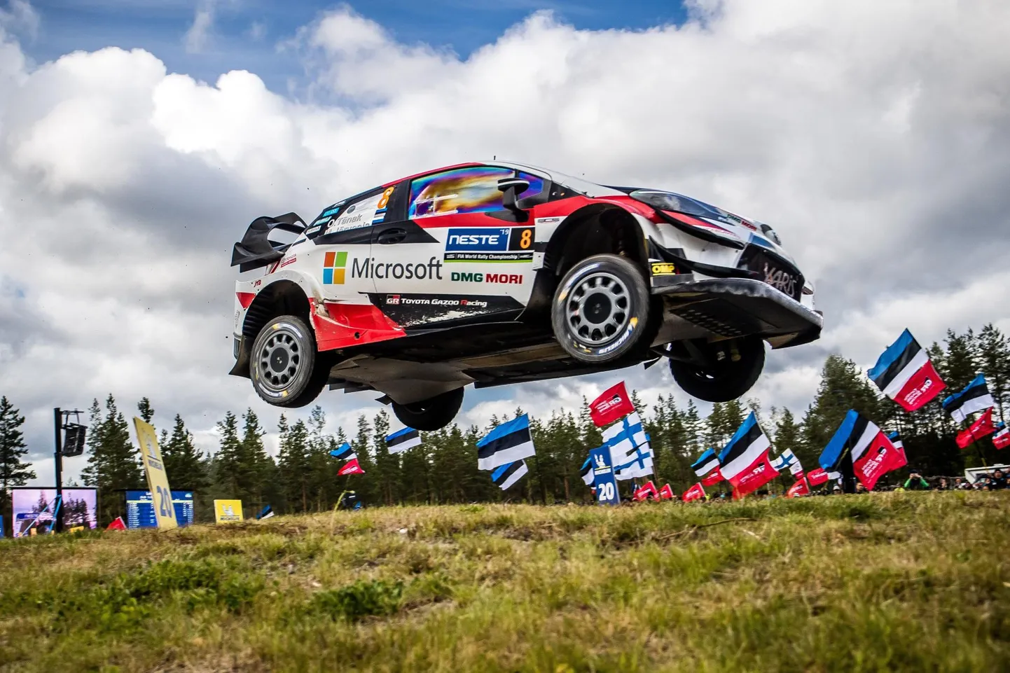 Ott Tänak mullu Soome rallil.