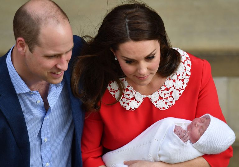 Новорожденный принц, Кейт Миддлтон и принц Уильям