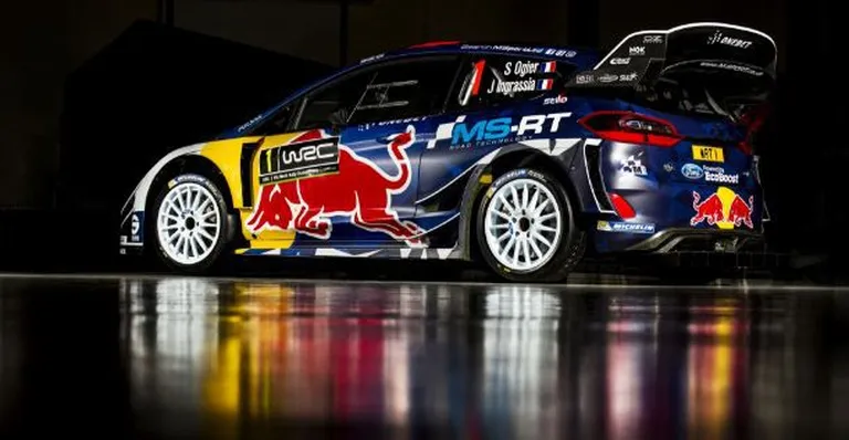 Ford Fiesta WRC 2017 года Себастьена Ожье / Twitter