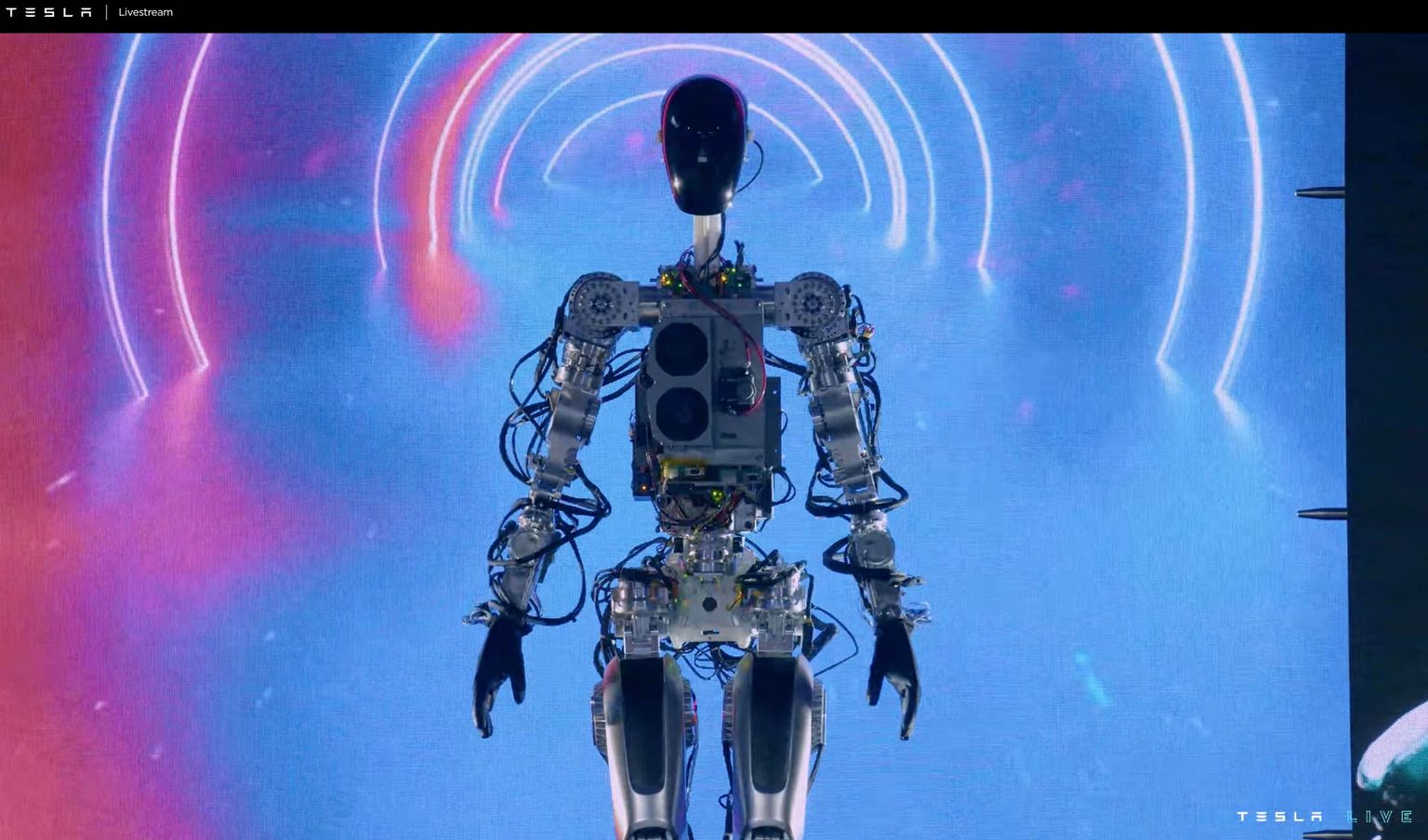 Tesla humanoid robot.