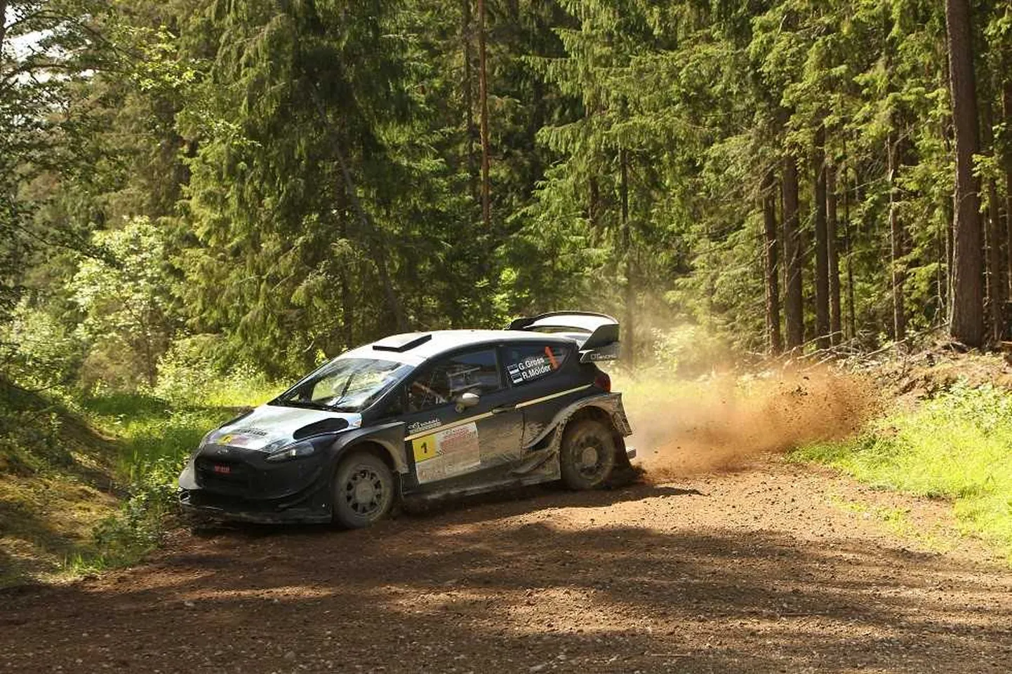 Georg Grossi juhitud Ford Fiesta.