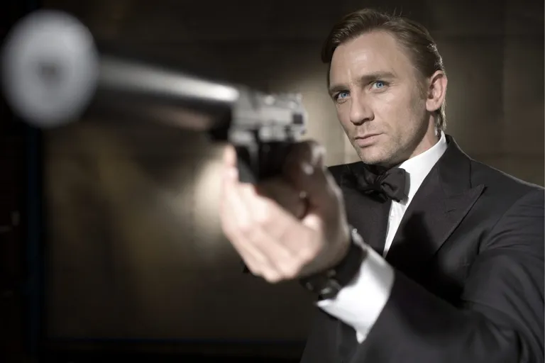 Daniel Craig James Bondina filmis «Casino Royale».